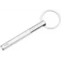 Portachiavi TROIKA KYP20/SI argento alluminio 30x8x96mm