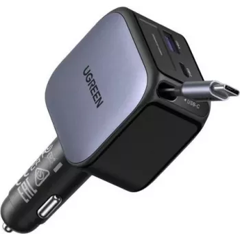 Caricabatterie da auto UGREEN Fast Car Charger 2 porte 60W (55212B) – caricabatterie USB da auto 2 porte 60W