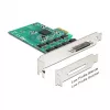 Scheda Delock PCI Express > 8x seriale R