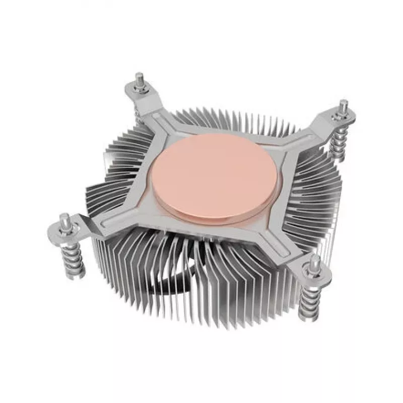 Dissipatore CPU Akasa AK-CC6616HP01 low-profile rame e alluminio per Intel LGA1700