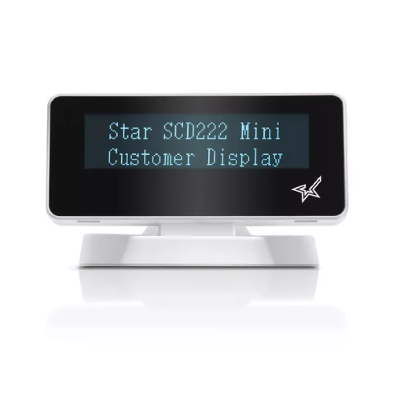 Display Star Micronics SCD222U 20 cifre USB 2.0 bianco