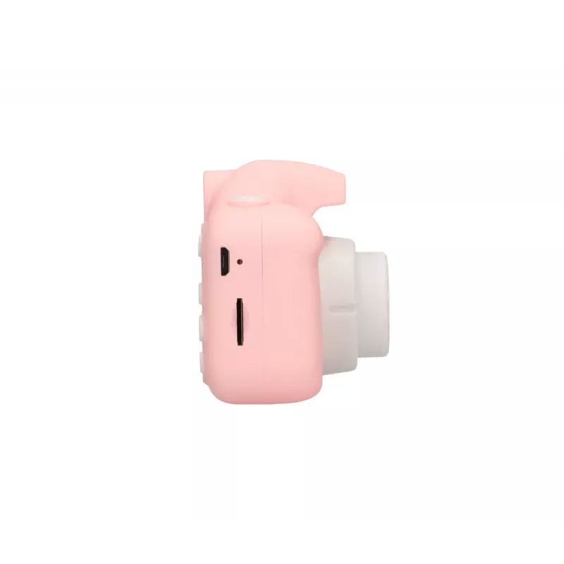 Extralink H28 SINGLE PINK – fotocamera digitale per bambini rosa/bianca, per bambini dai 3 anni