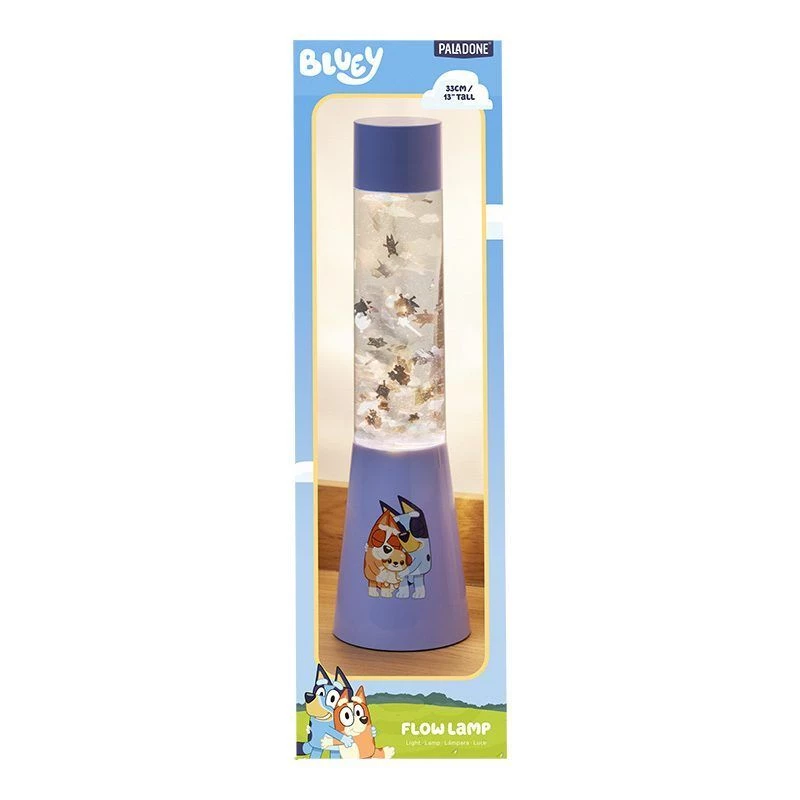Lampada da tavolo Paladone Bluey GloBuddies Flow Lamp — luce notturna LED a tema personaggio