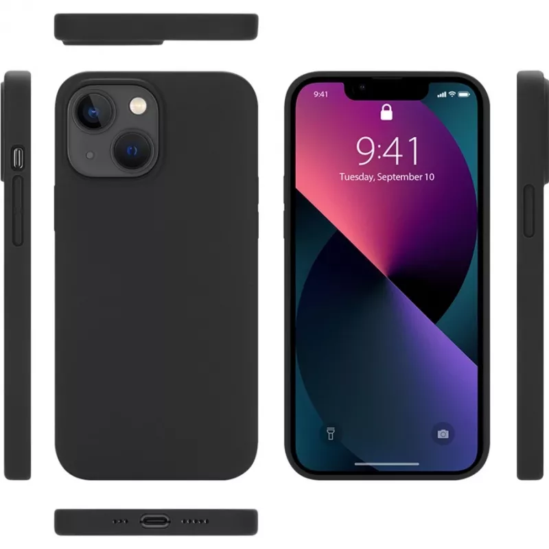 StyleShell Shock, custodia per cellulare nero, iPhone 16 Plus