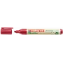 Pennarello indelebile Edding 22 EcoLine punta a scalpello rosso