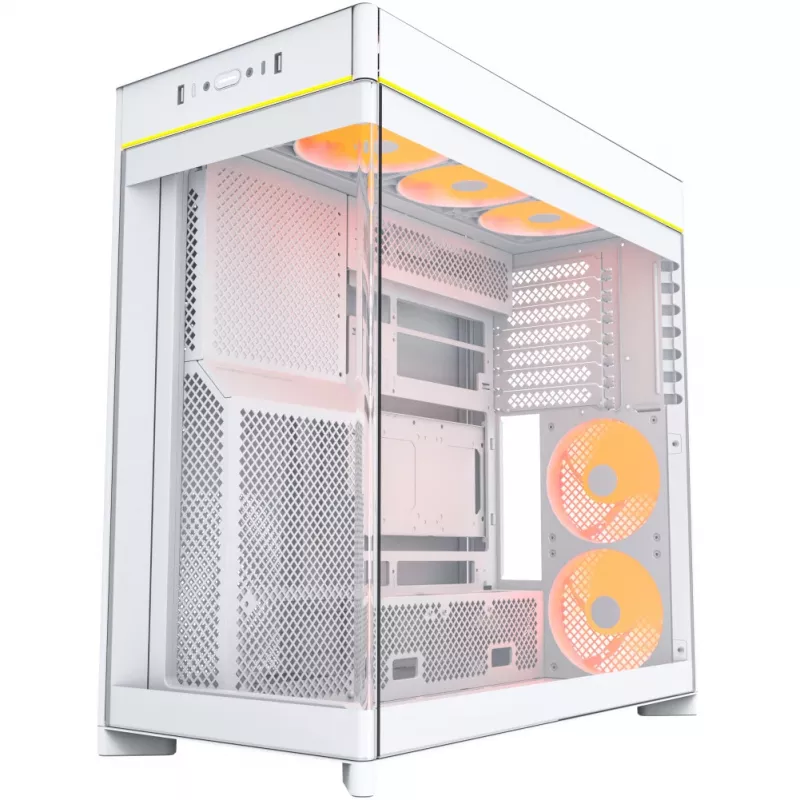 Case PC Montech HS02 PRO Midi Tower Bianco
