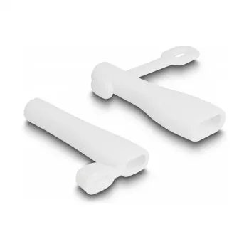Tappo antipolvere DeLOCK per connettore maschio USB Type-A e connettore maschio USB Type-C set 2 pz. bianco