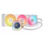 Raffreddatore a liquido all-in-one Corsair iCUE LINK TITAN 360 RX LCD 12 cm, bianco