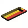 Custodia per smartphone Man and Wood per Galaxy S10 Plus – Reggae nero custodia protettiva