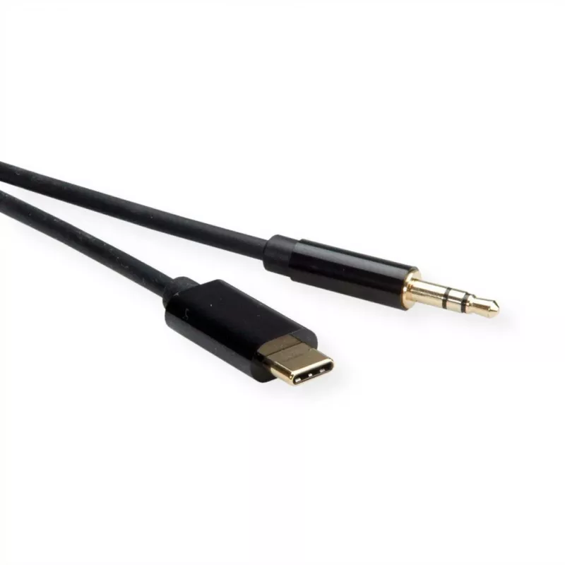 ROLINE adattatore USB-C a jack audio - USB-C maschio reversibile a mini jack stereo maschio