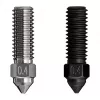 Set di ricambio ugelli Creality 3D 4008030052 8 pezzi nero argento
