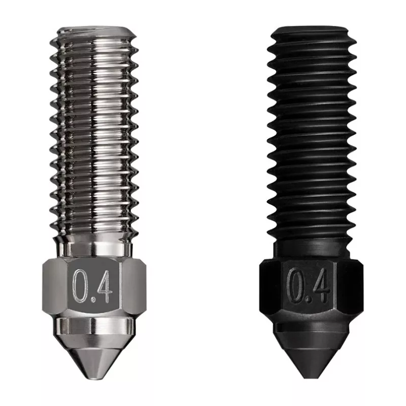Set di ricambio ugelli Creality 3D 4008030052 8 pezzi nero argento