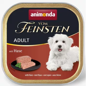 Cibo umido per cani animonda ANIMONDA Vom Feinsten CON CONIGLIO Manzo Maiale Coniglio Adult 150 g, senza cereali, razze mini