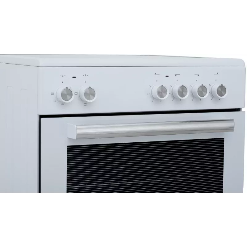 Simfer 6043SEDBB Piano cottura elettrico freestanding, 62 L, bianco