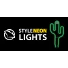 Luce neon MANTA SNL74GN Verde cactus — insegna neon decorativa, modello SNL74GN