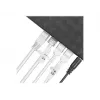 Fascette con etichetta (orizzontale) - lunghezza 100 mm - larghezza 2,5 mm