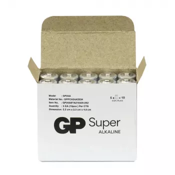 Batterie alcaline AAA GP Battery SUPER 1,5V — confezione da 10