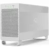 OWC Mercury Elite Pro Dual bianco — box esterno per 2 dischi SATA da 3,5 pollici, RAID 0/1/SPAN, USB Type-B