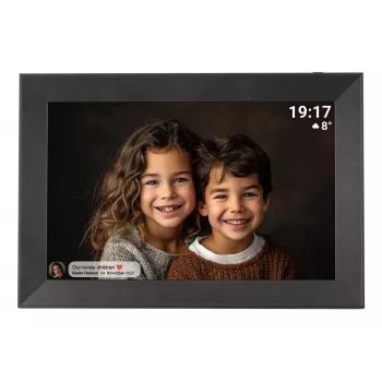 Denver PFF-1012 cornice digitale nero 25,6 cm (10,1) touchscreen Wi-Fi