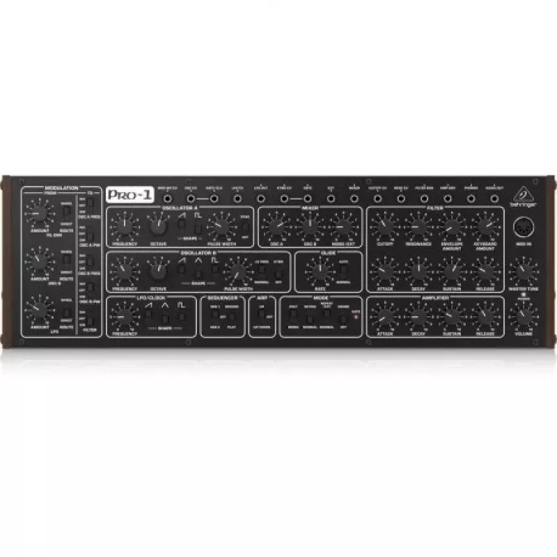 Sintetizzatore analogico Behringer PRO-1 monofonico con tastiera da 37 tasti