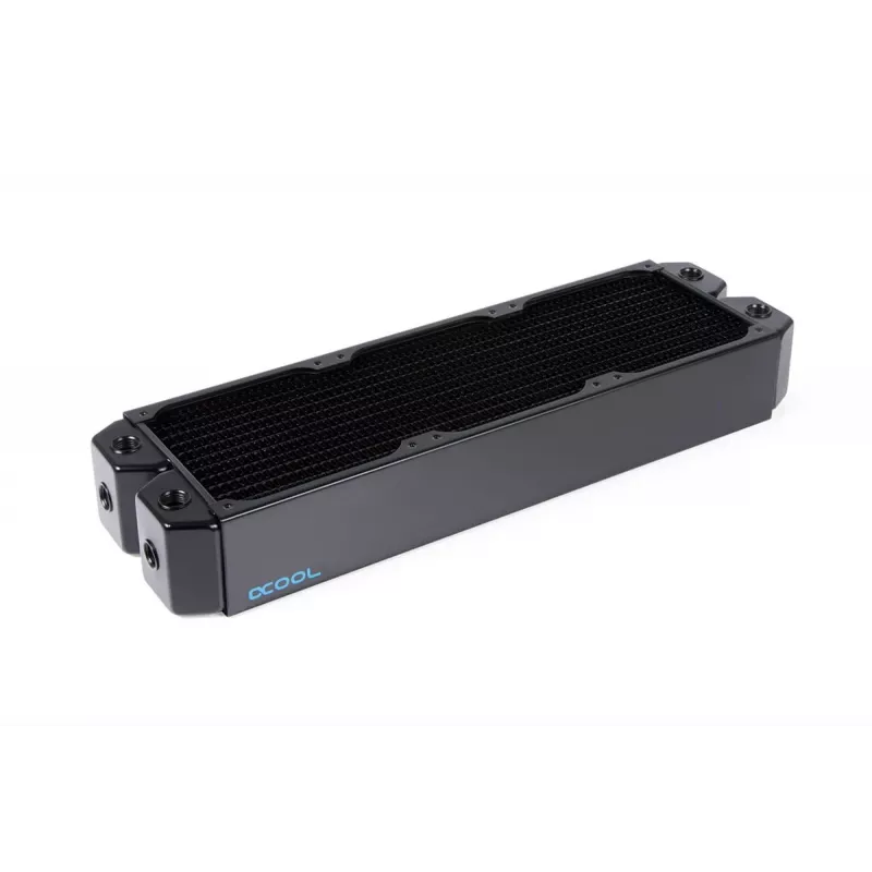 Alphacool NexXxoS UT60 14390 radiatore Dual-Flow interamente in rame, 360 mm, nero