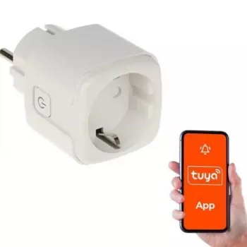 Presa smart GENWAY ATLO-P1-TUYA — presa smart Wi‑Fi, controllo remoto tramite Tuya, presa singola