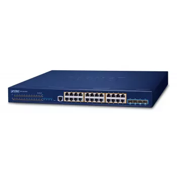 Switch gestito PLANET Layer 3 24 porte 10/100/1000T Gigabit Ethernet 1U