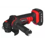 Smerigliatrice angolare YATO YT-82826, 18V Li-Ion 2Ah, disco 125 mm, 10.000 giri/min, filettatura M14, carter di protezione regolabile senza utensili