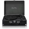 Giradischi a trasmissione a cinghia Lenco TT-115 nero – giradischi portatile a valigetta, Bluetooth 5.0, registrazione USB, 33/45/78 giri/min
