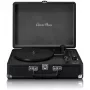 Giradischi a trasmissione a cinghia Lenco TT-115 nero – giradischi portatile a valigetta, Bluetooth 5.0, registrazione USB, 33/45/78 giri/min
