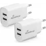 Caricabatterie per dispositivi mobili MediaRange MRMA114 smartphone tablet bianco AC uso interno