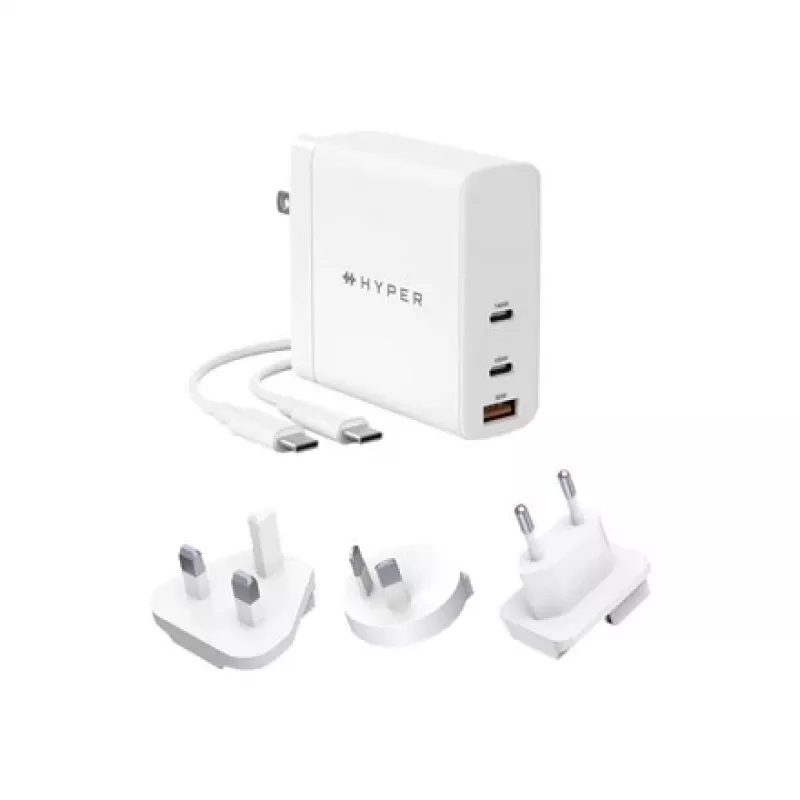 HYPER HJG140WW caricabatterie per dispositivi mobili universale bianco AC ricarica rapida per interni
