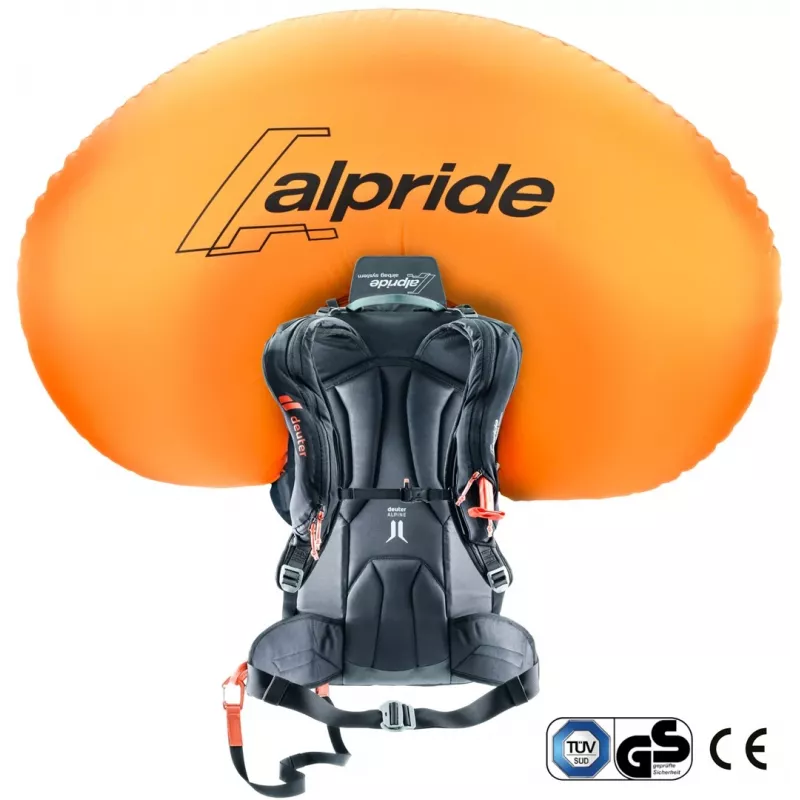 Deuter Alproof 30 SL zaino da valanga - nero/verde denim