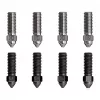 Set di ricambio ugelli Creality 3D 4008030052 8 pezzi nero argento