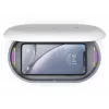 Devia Stazione di ricarica wireless con box di disinfezione, bianco