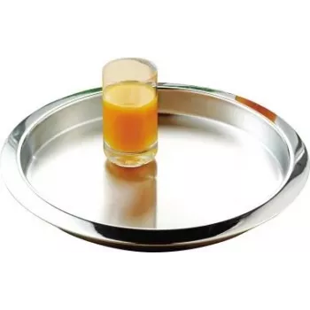 Vassoio da portata Esmeyer VENGA 307-009 35 cm rotondo acciaio inox