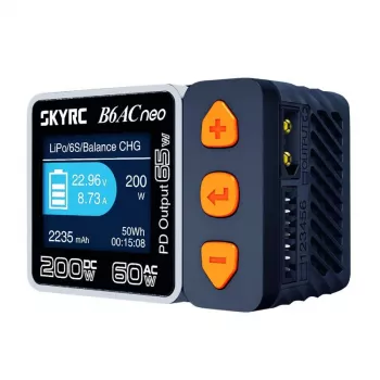Caricabatterie SkyRC B6AC Neo 10A AC DC LiPo Li-Ion LiFePO4