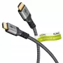 Cavo HDMI Plus High-Speed con Ethernet, 4K @ 60Hz (grigio, 15 metri)