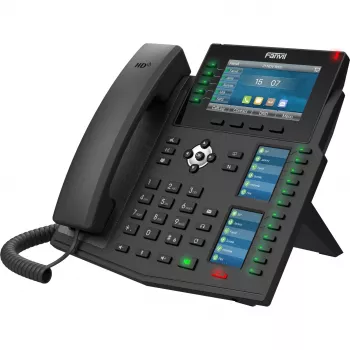 Telefono IP Fanvil X6U V2 nero 20 linee LCD Wi-Fi