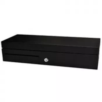 Cassetto con coperchio flip 460 MM nero inserto in plastica con coperchio Mlock cavo