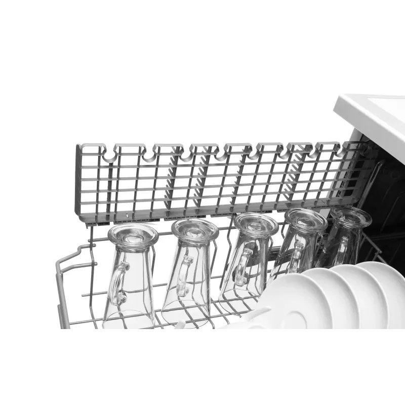 Amica DFM41E6qWMG lavastoviglie a libera installazione, 10 coperti, 6 programmi, 49 dB, classe energetica E, bianca