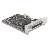 DeLOCK 66324 Adattatore interno RS-232 VGA PCIe connettore femmina nero