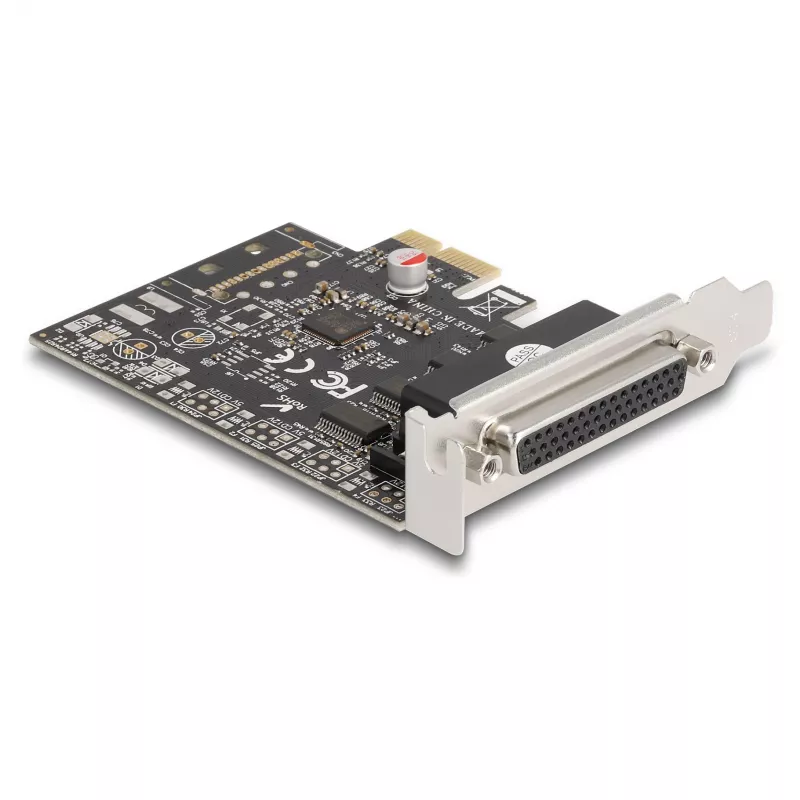 DeLOCK 66324 Adattatore interno RS-232 VGA PCIe connettore femmina nero
