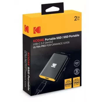 SSD portatile Kodak X210 S 3.2 Gen2 2 TB EKSSD2TX210SK