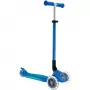 Primo Foldable Plus Lights, monopattino blu scuro/turchese