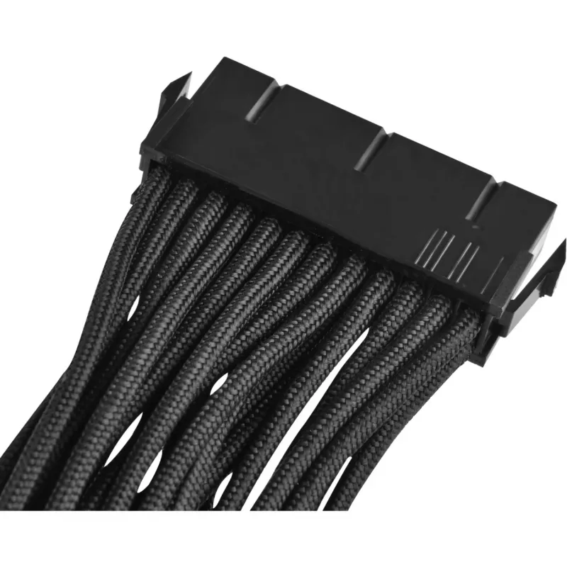 SilverStone SST-PP07-MBB cavo di prolunga ATX a 24 pin, 30 cm, nero