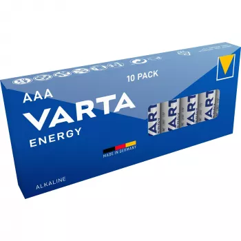 VARTA Batteria alcalina Energy, Micro (AAA-LR3) (4103 229 410)