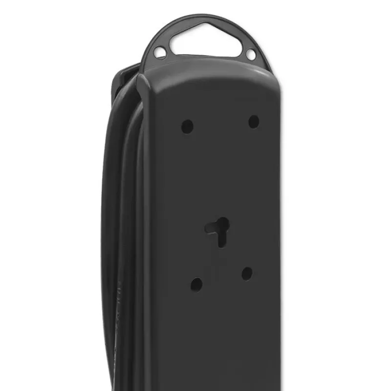 Protezione da sovratensione Qoltec 50113 nero 8 uscite AC 230 V 1,8 m