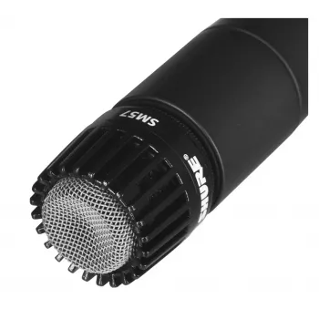 Shure SM57 microfono da studio nero