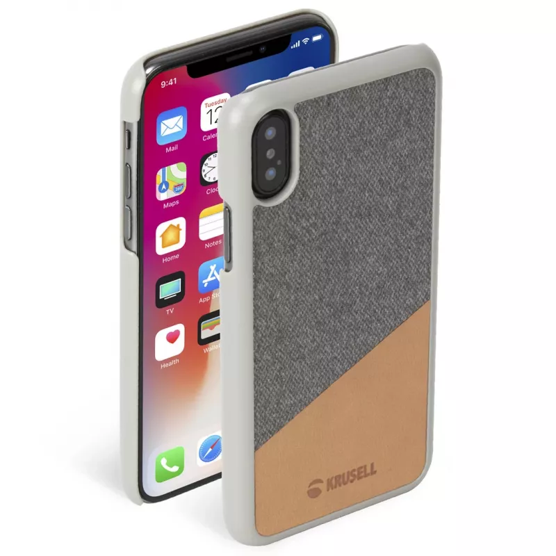 Cover Krusell Tanum iPhone X/XS 14,7 cm (5,8 inch) beige